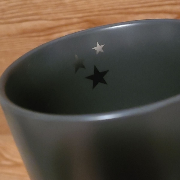 Starbucks Grey & Silver Glitter Star Mug Gray - Picture 3 of 4